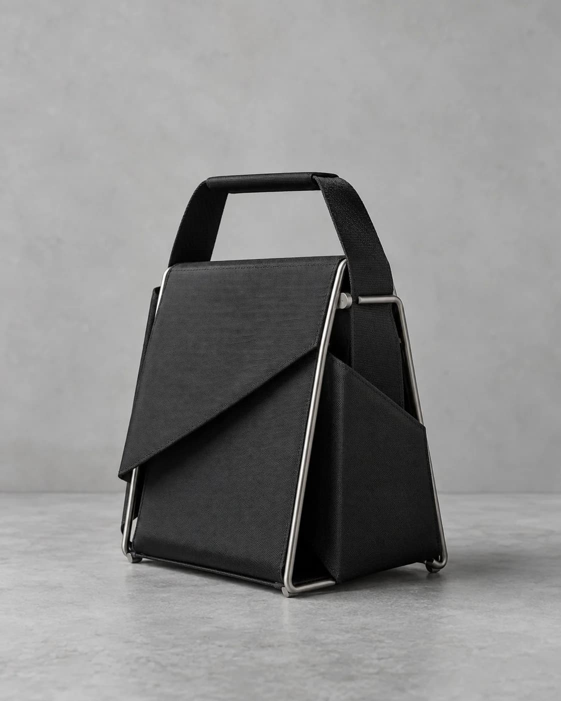 Black technical textile carrier